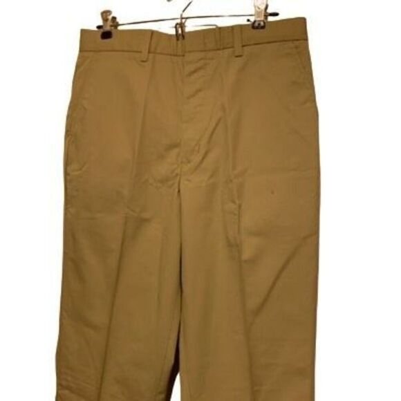 Riverside Size 32 Trouser Tan Khaki Uniform Work Pants *New 2nds* - Picture 4 of 9